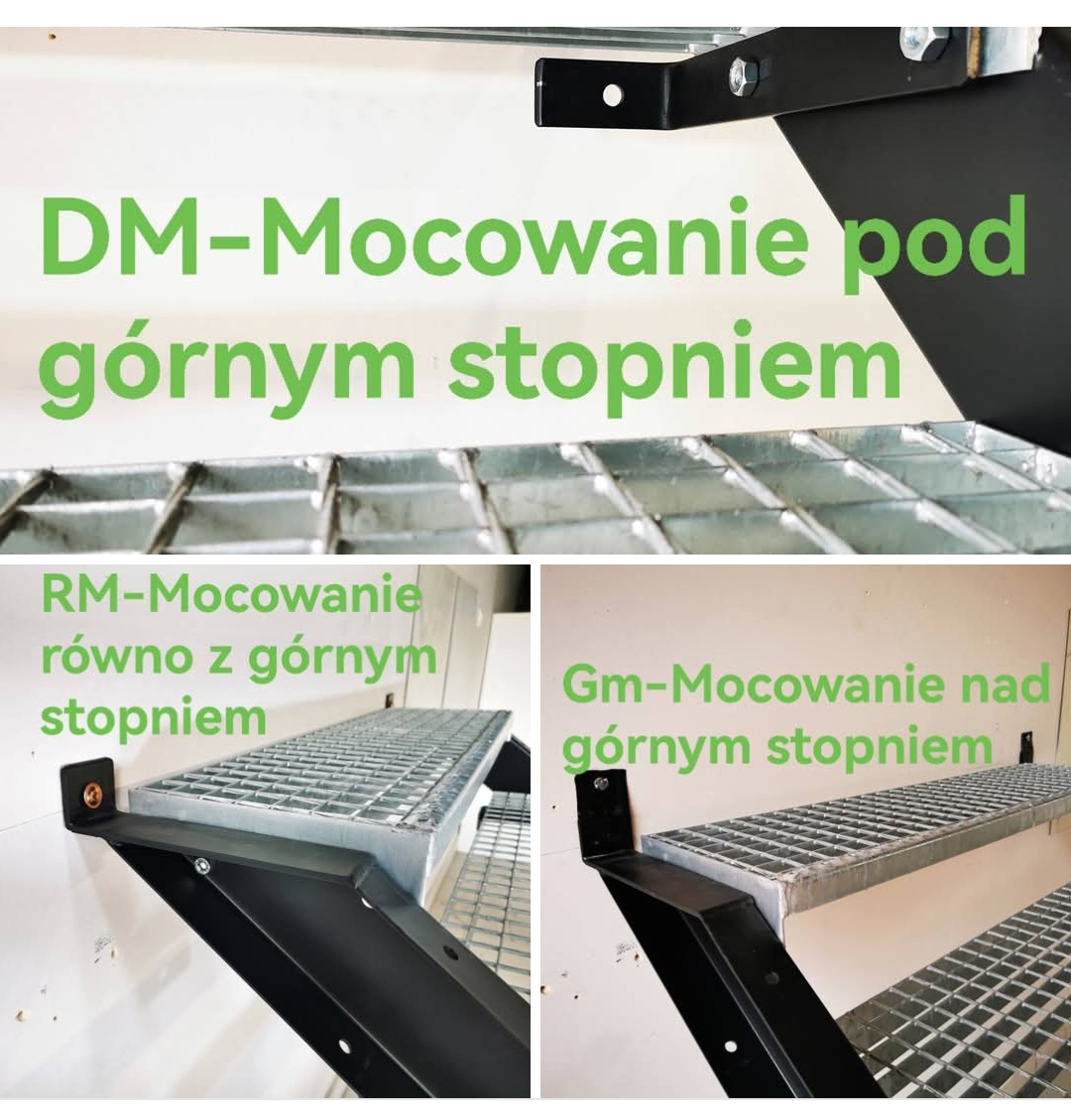 Schody C-system Średnie -stopnie ocynkowane - obrazek 7