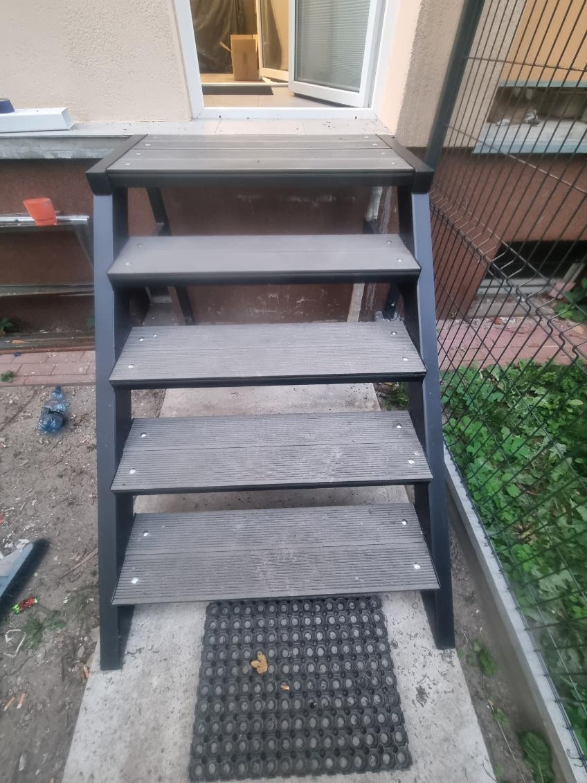 Schody C-system stopnie stal + deska tarasowa (kompozytowa) - obrazek 13